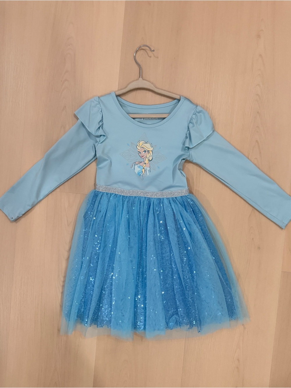 Disney Blue Elsa Sparkle Tulle Dress